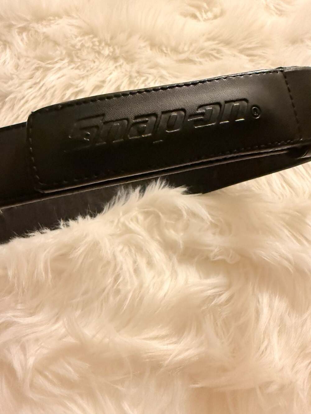 Snap-On Genuine Leather No-Scratch Work Belt Size 34-36